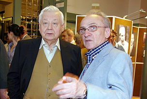 Олег Табаков и Анатолий Смелянский