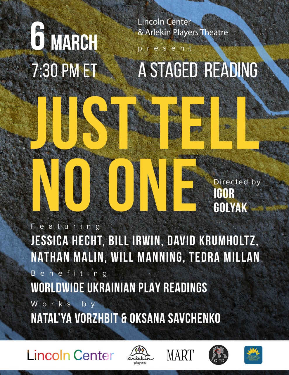 Just Tell No One Poster